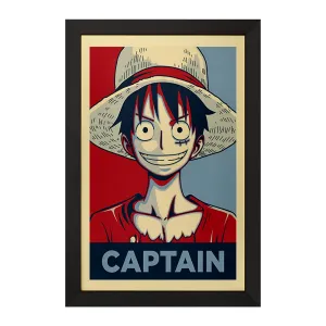 تابلو لوفی انیمه وان پیس (One Piece)