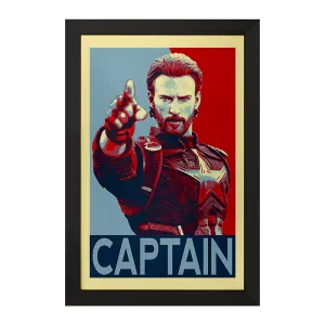 تابلو کاپیتان آمریکا مارول (Marvel)