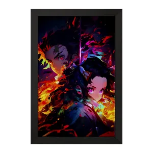 تابلو انیمه شیطان کش (Demon Slayer)