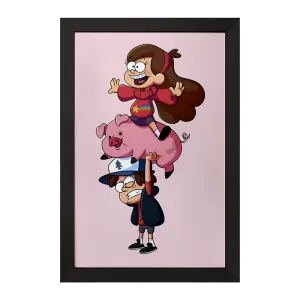 تابلو آبشار جاذبه (Gravity Falls)
