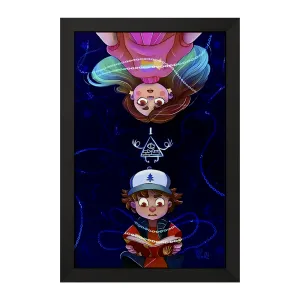 تابلو آبشار جاذبه (Gravity Falls)