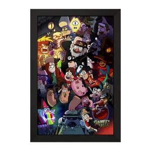 تابلو آبشار جاذبه (Gravity Falls)