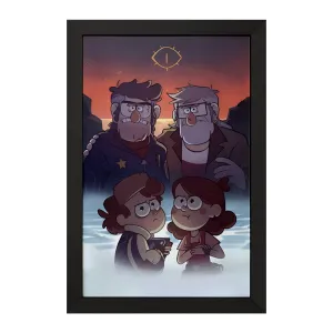 تابلو آبشار جاذبه (Gravity Falls)