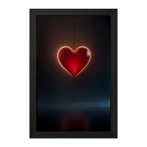تابلو قلب قرمز