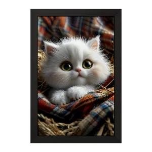 تابلو گربه کیوت
