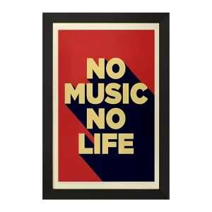 تابلو No Music No Life