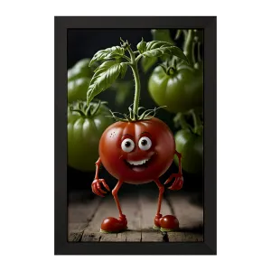 تابلو گوجه فرنگی بامزه
