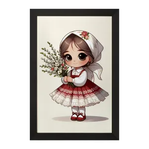 تابلو دخترانه بانمک