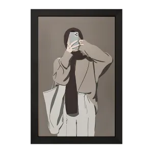 تابلو دخترانه مینیمال
