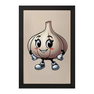تابلو سیر بامزه