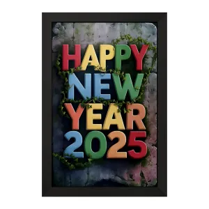 تابلو Happy New Year 2025