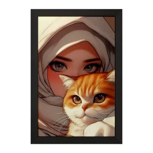 تابلو دخترانه باحجاب