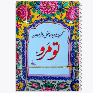 دفتر گر رود دیده و عقل و خرد و جان تو مرو