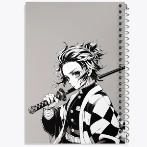 دفتر تانجیرو انیمه شیطان کش (Demon Slayer)