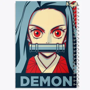 دفتر انیمه شیطان کش (Demon Slayer)