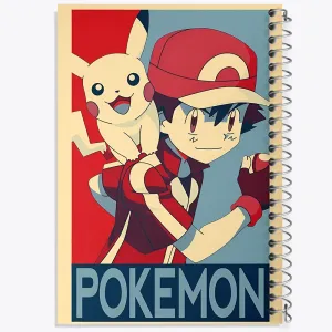 دفتر انیمه پوکمون (pokemon)