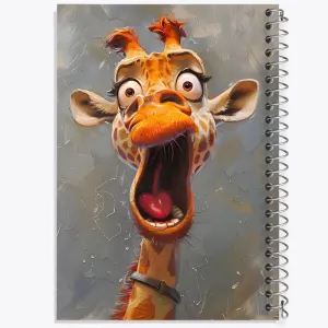 دفتر زرافه بامزه