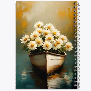 دفتر قایق گل بابونه
