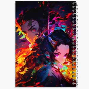 دفتر انیمه شیطان کش (Demon Slayer)