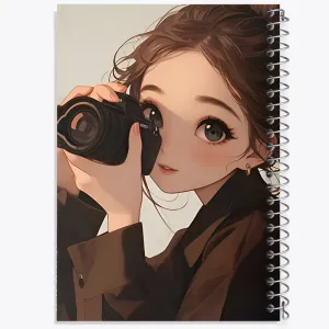 دفتر دختر عکاس