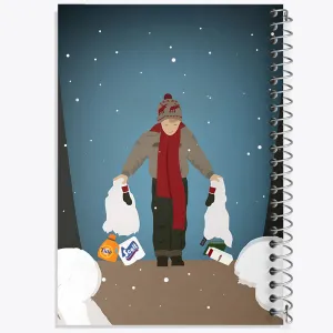 دفتر تنها در خانه