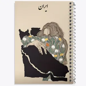 دفتر دختر و نقشه ایران