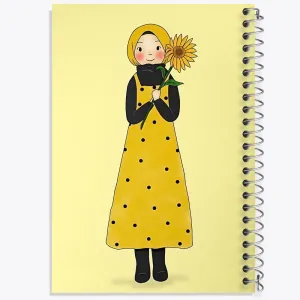 دفتر دخترانه با حجاب