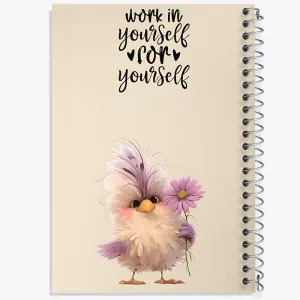 دفتر Work In Yourself For Yourself
