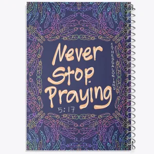 دفتر Never Stop Praying