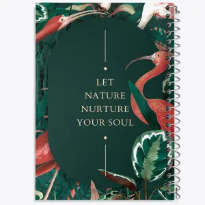 دفتر Let Nature Nurture Your Soul
