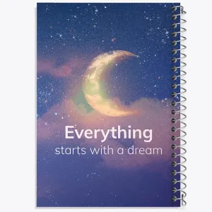دفتر Everything Starts With A Dream