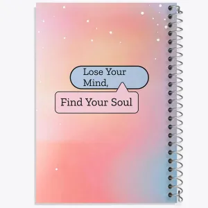 دفتر Lose Your Mind Find Your Soul