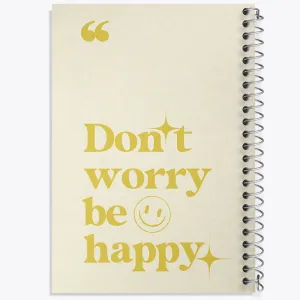 دفتر Don't Worry Be Happy