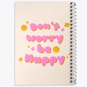 دفتر Don't Worry Be Happy
