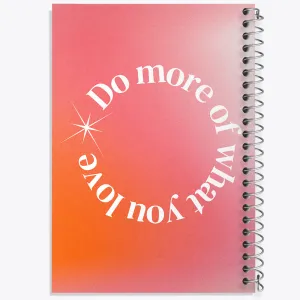 دفتر Do More Of What You Love