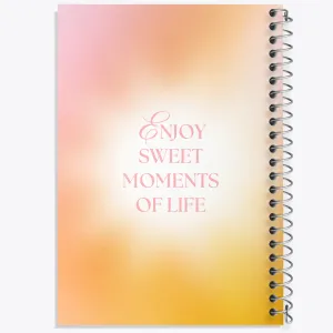 دفتر Enjoy Sweet Moments Of Life