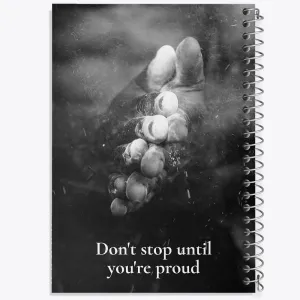 دفتر Don't Stop Unitl You're Pround