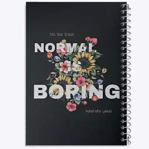 دفتر Normal Is Boring