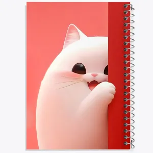 دفتر گربه کیوت