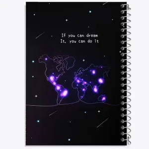 دفتر If You Can Dream It You Can Do It