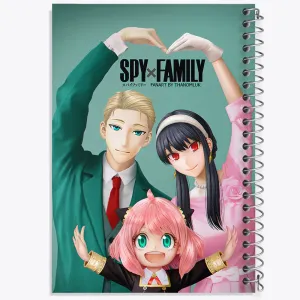 دفتر انیمه اسپای ایکس فمیلی (Spy x Family)