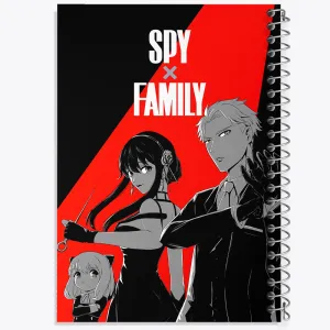 دفتر انیمه اسپای ایکس فمیلی (Spy x Family)