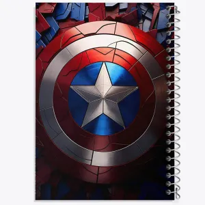 دفتر کاپیتان آمریکا مارول (Marvel)