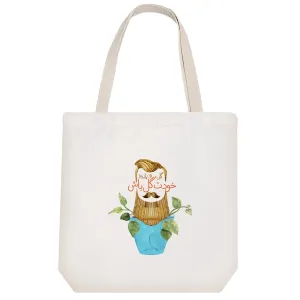 توت بگ پارچه ای گلی نمانده خودت گل باش