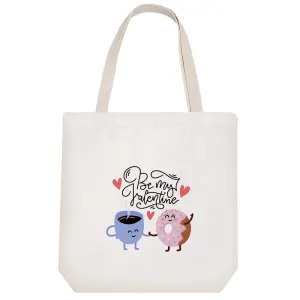 توت بگ پارچه ای چای و دونات