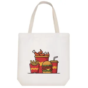 توت بگ پارچه ای Fast Food فست فود