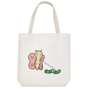 توت بگ پارچه ای پروانه butterfly
