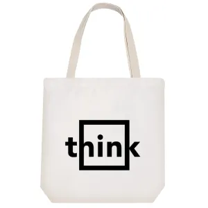توت بگ پارچه ای عکس نوشته Think
