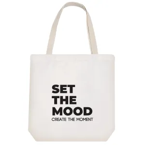 توت بگ پارچه ای Set The Mood Create The Moment