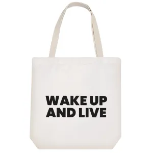 توت بگ پارچه ای Wake Up And Live